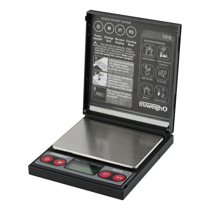 Truweigh Note Digital Mini Scale - 100g x 0.01g