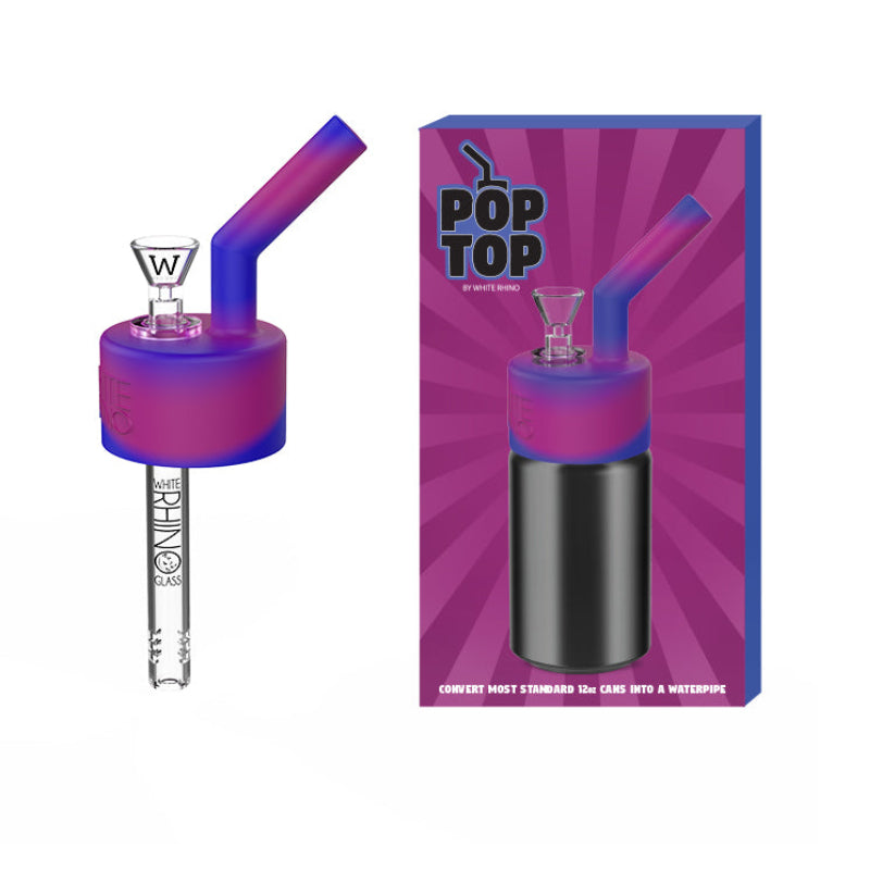 White Rhino Pop Can Top