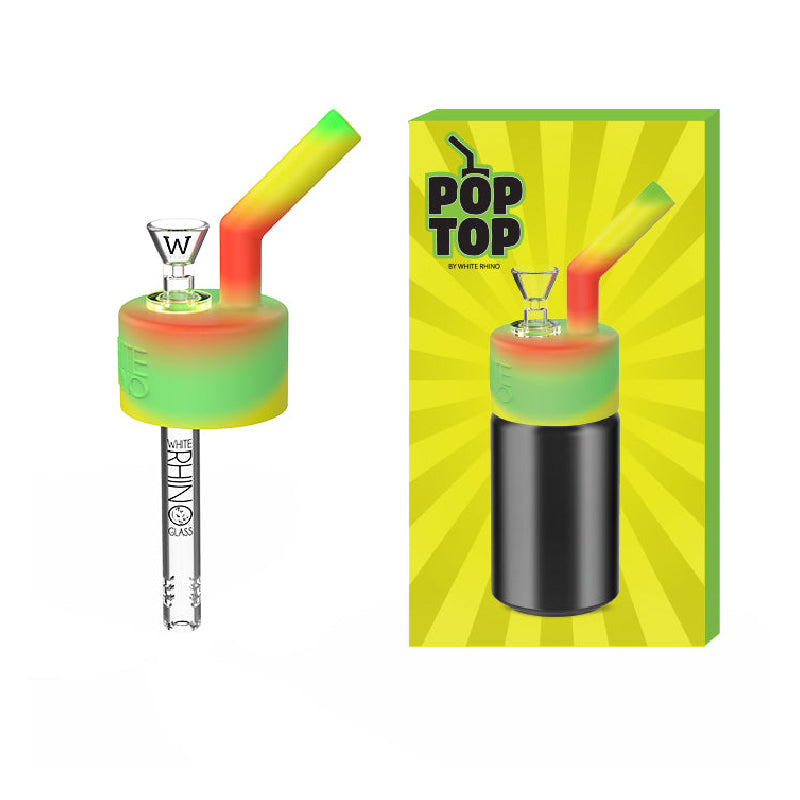 White Rhino Pop Can Top
