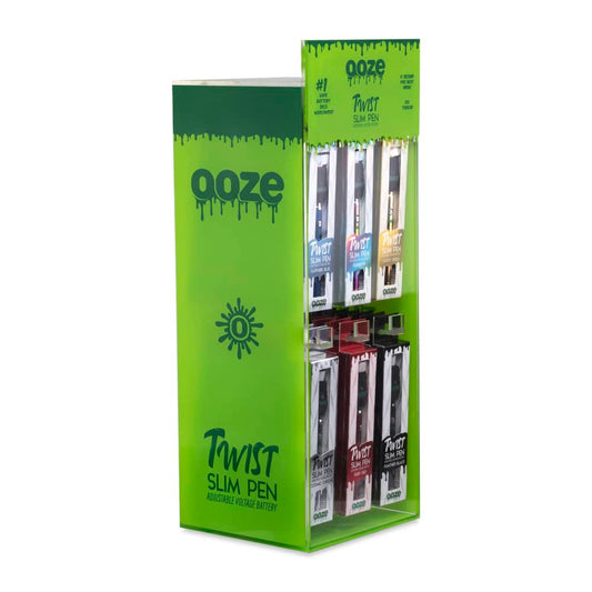 Ooze Slim Twist Battery Display - 48ct