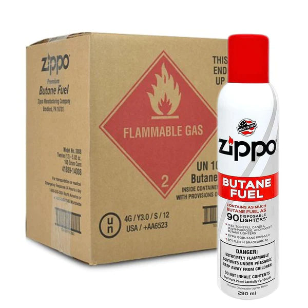 Zippo Butane - 12ct - 75ml