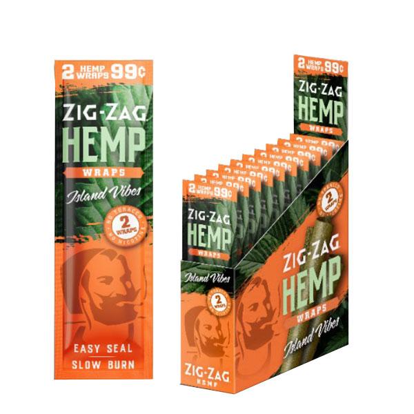 Zig Zag Hemp Wraps - 25ct Variety Pack