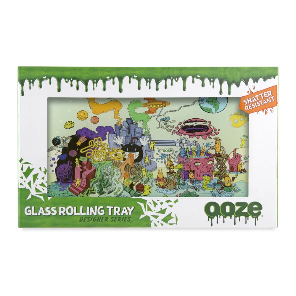 Ooze Mini Rolling Tray | Shatter Resistant Glass
