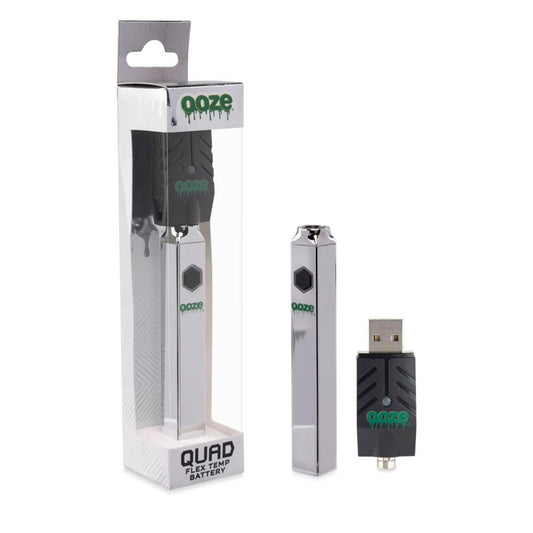 Ooze Quad Battery + Smart USB - Ruby Red