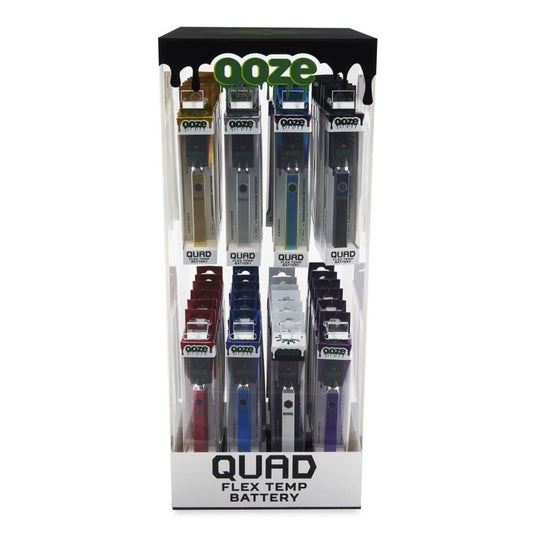 Ooze Quad Battery Display - 48ct
