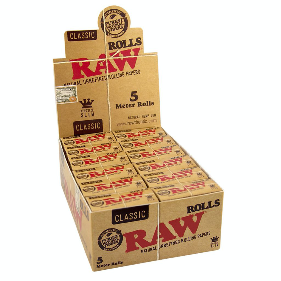 Raw - Rolls - Classic - King Slim - 5m - 24ct