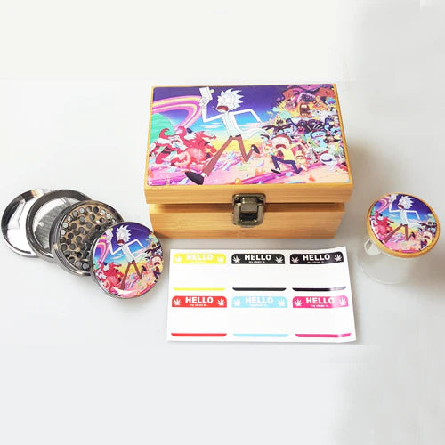 Medium Bamboo Stash Box