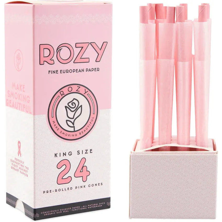 Rozy Pink Cones - King - 24ct