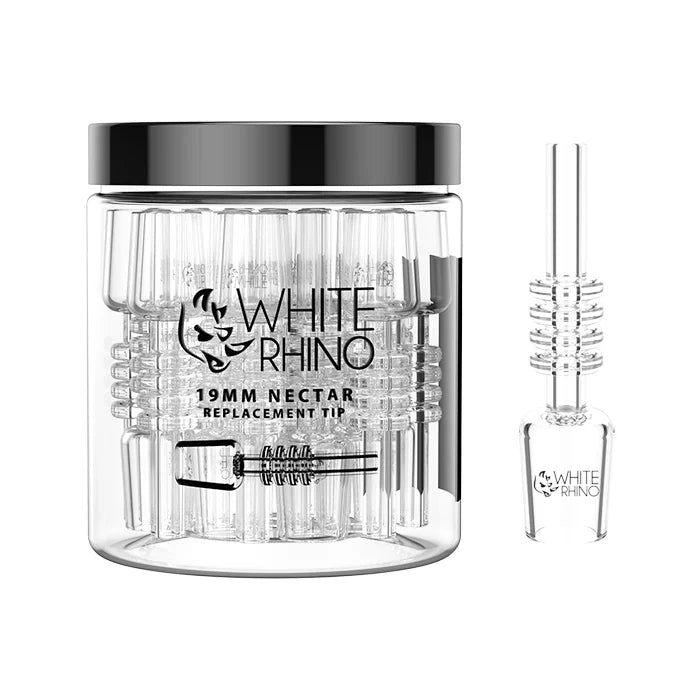 White Rhino - Nectar Collector Tip - 30ct - 19mm