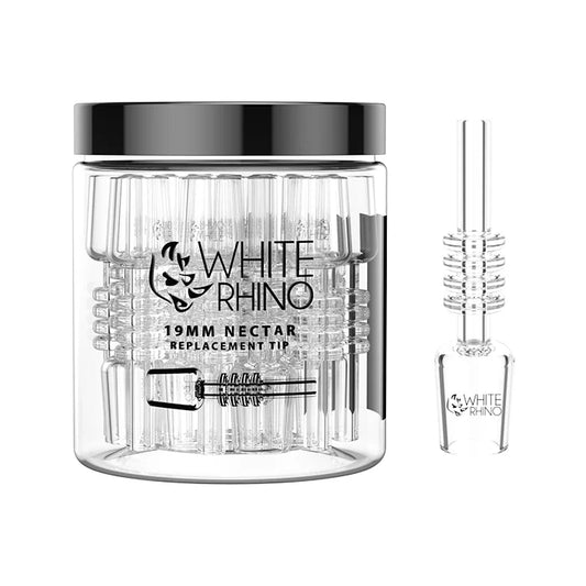 White Rhino - Nectar Collector Tip - 30ct - 19mm