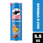 Pringles Salt & Vinegar Chips with Stash Container (5.5oz)