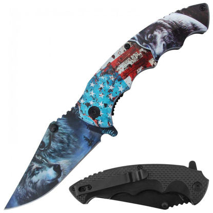 Razor Tactical - Premium Flip Knife - RT-7378WF