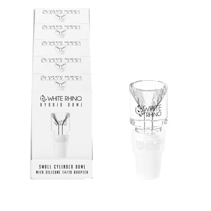 White Rhino - Bowl - 5ct - 14/19M Cylinder Small