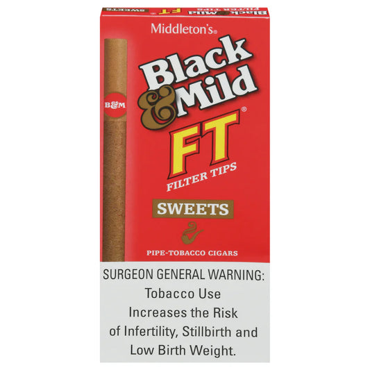 Black & Mild Cigars - Sweets FT - 5pk - 10ct