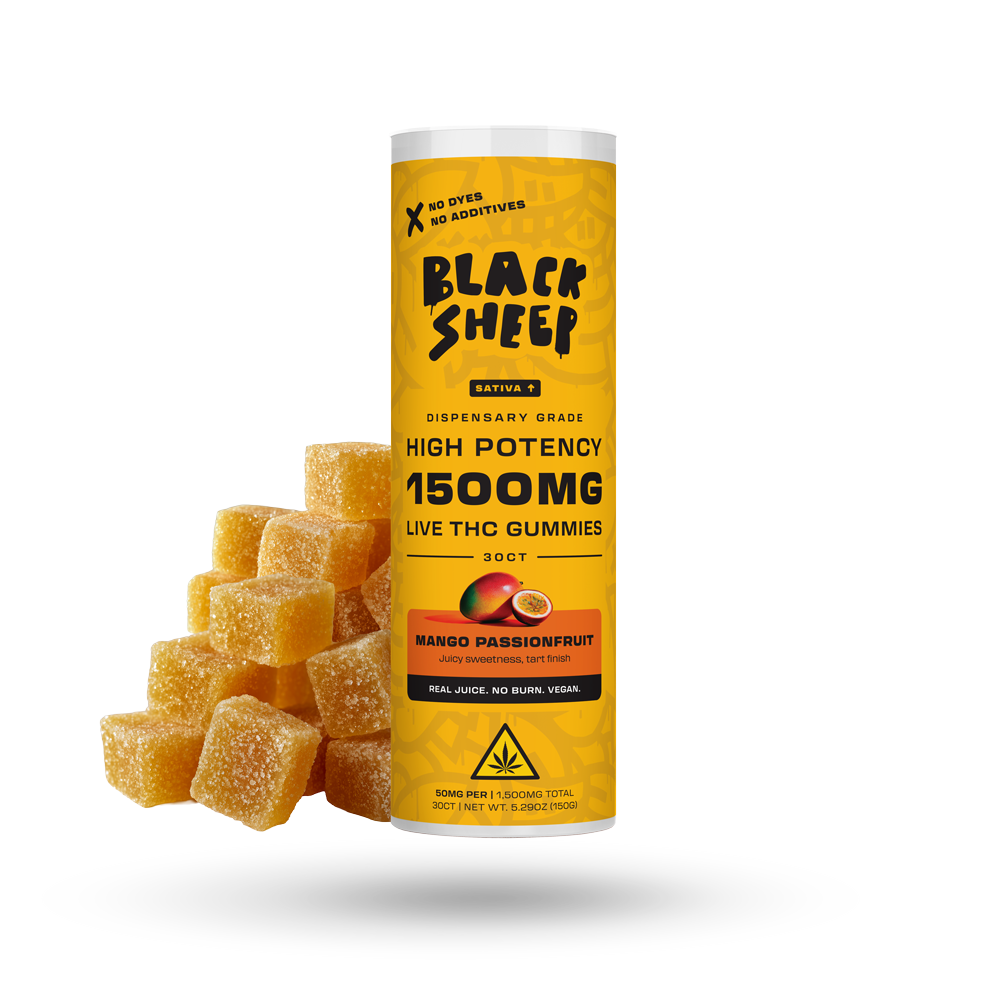 Modern Herb Co - Black Sheep - 150mg Live THC Gummies - 30pk - 6ct