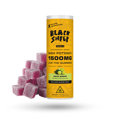 Modern Herb Co - Black Sheep - 150mg Live THC Gummies - 30pk - 6ct