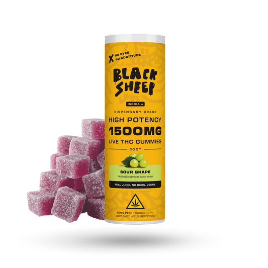 Modern Herb Co - Black Sheep - 150mg Live THC Gummies - 30pk - 6ct