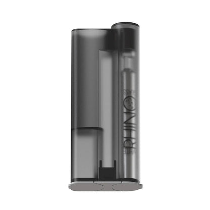 White Rhino - Lighter Sidekick with Chillum & One Hitter - 12ct - B Series Transparent Black