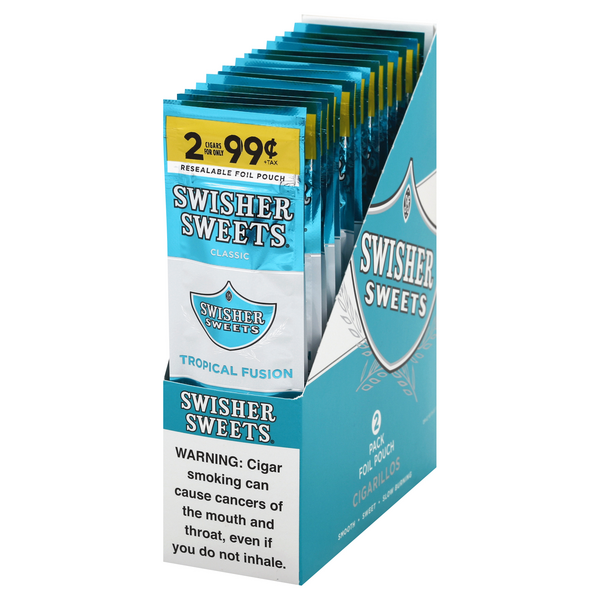 Swisher Sweets Cigarillos (2/$0.99) - 2pk - 30ct - Tropical Fusion
