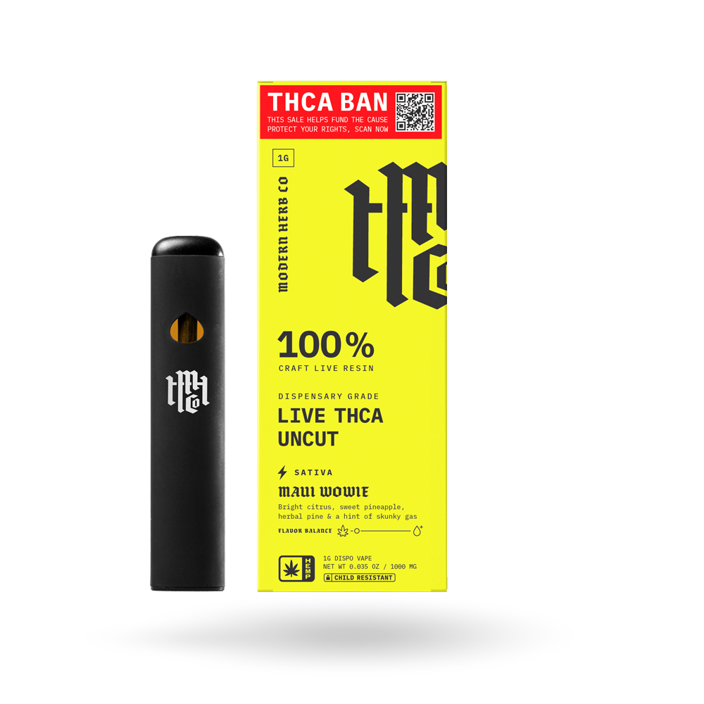 Modern Herb Co - Uncut THCA 1g Disposable - 6ct