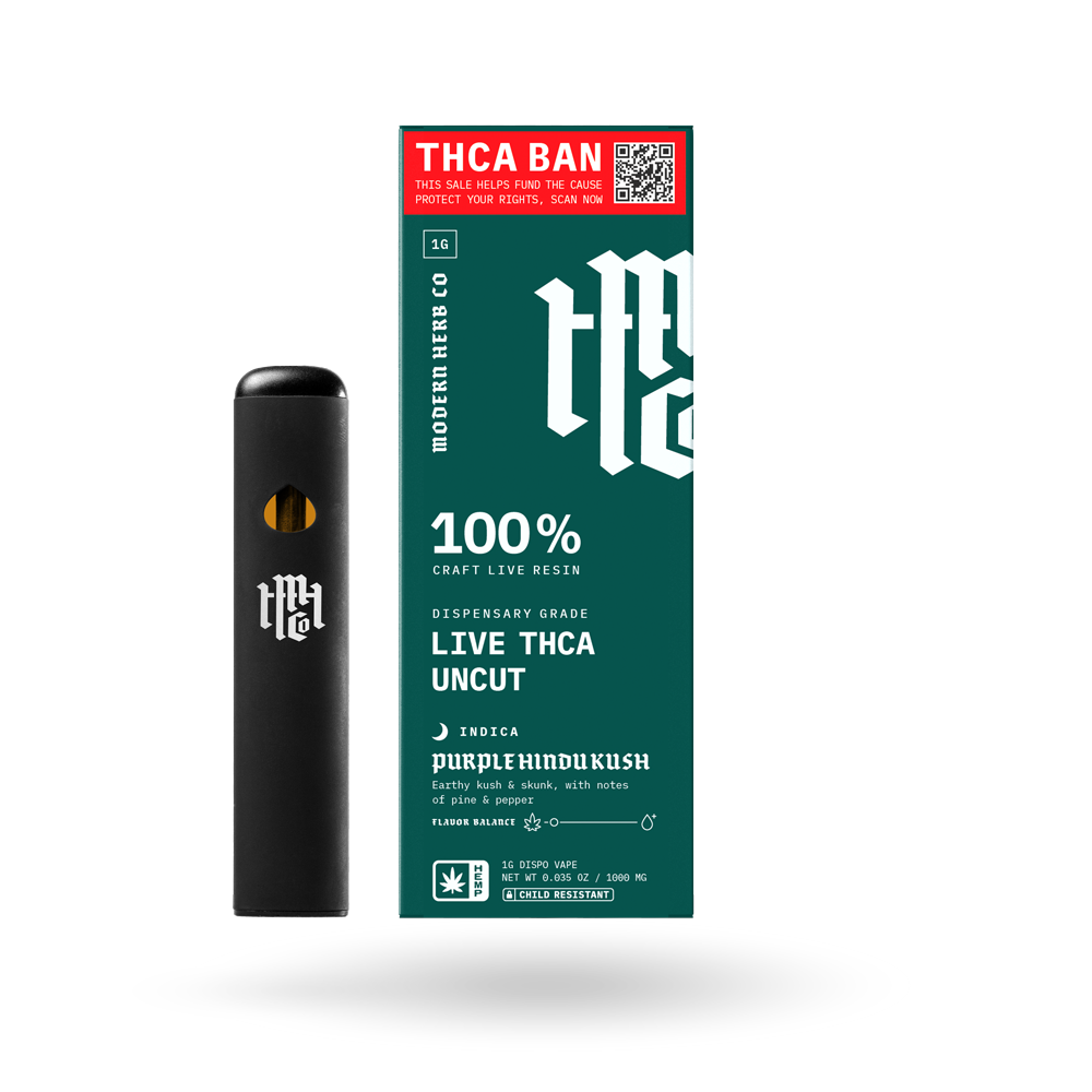 Modern Herb Co - Uncut THCA 1g Disposable - 6ct