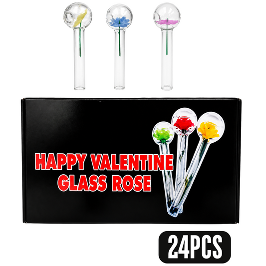 Happy Val Rose - 4" Oil Burner - 24ct