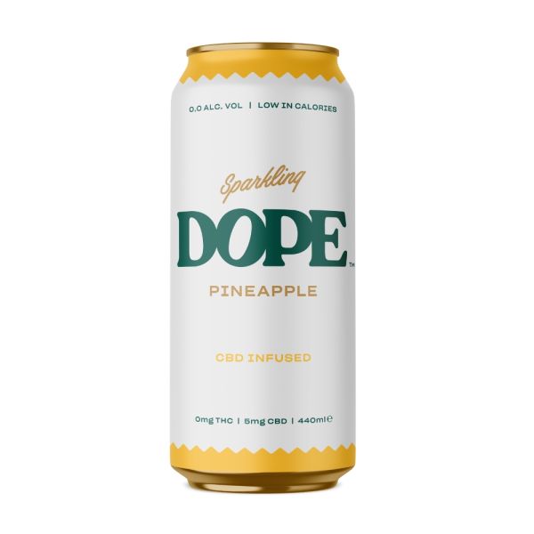 Dope - D9 / CBD Sparkling Drink - Grapefruit - 16oz