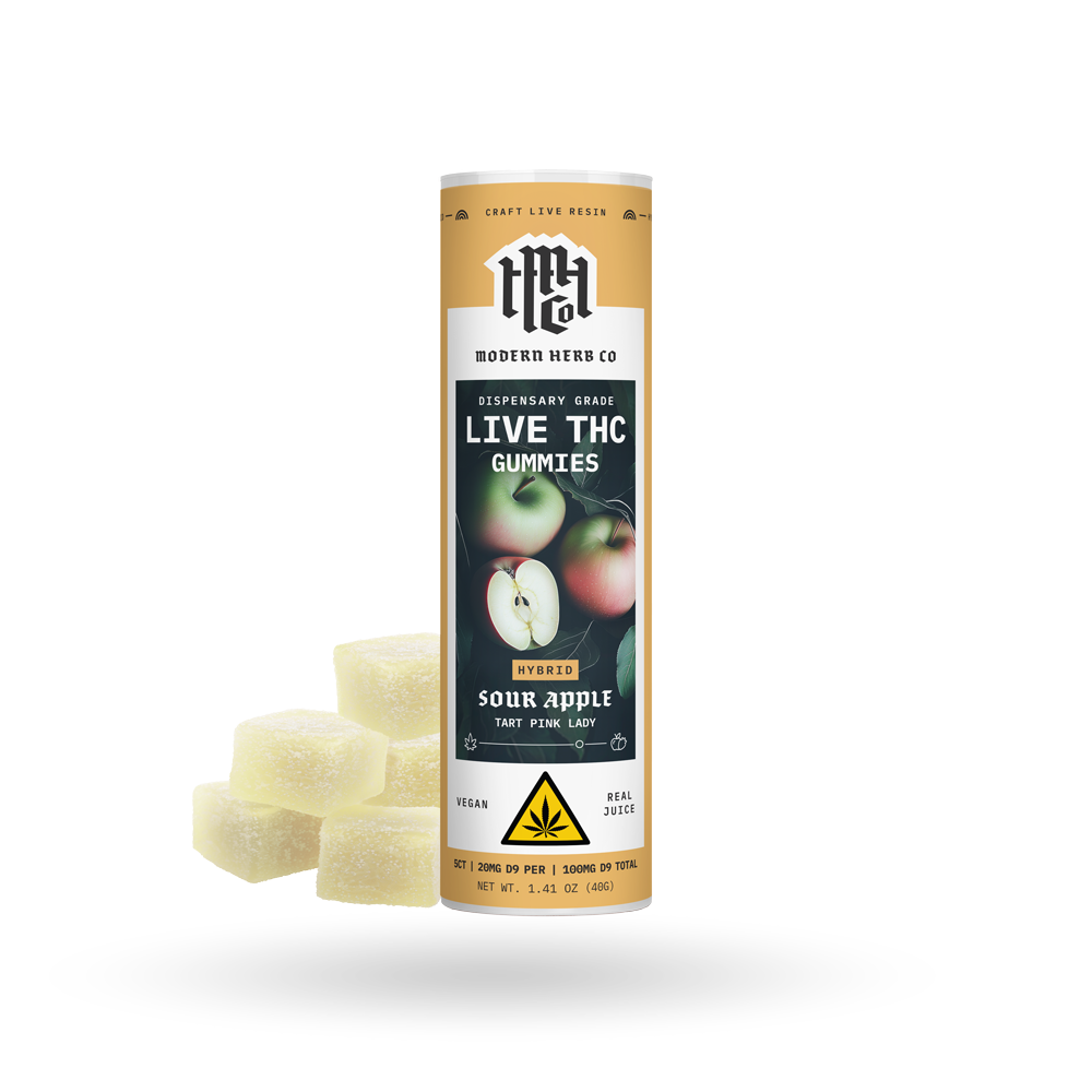 Modern Herb Co - 100mg Live Resin D9 THC Gummies - 5pk - 6ct