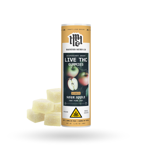 Modern Herb Co - 100mg Live Resin D9 THC Gummies - 5pk - 6ct