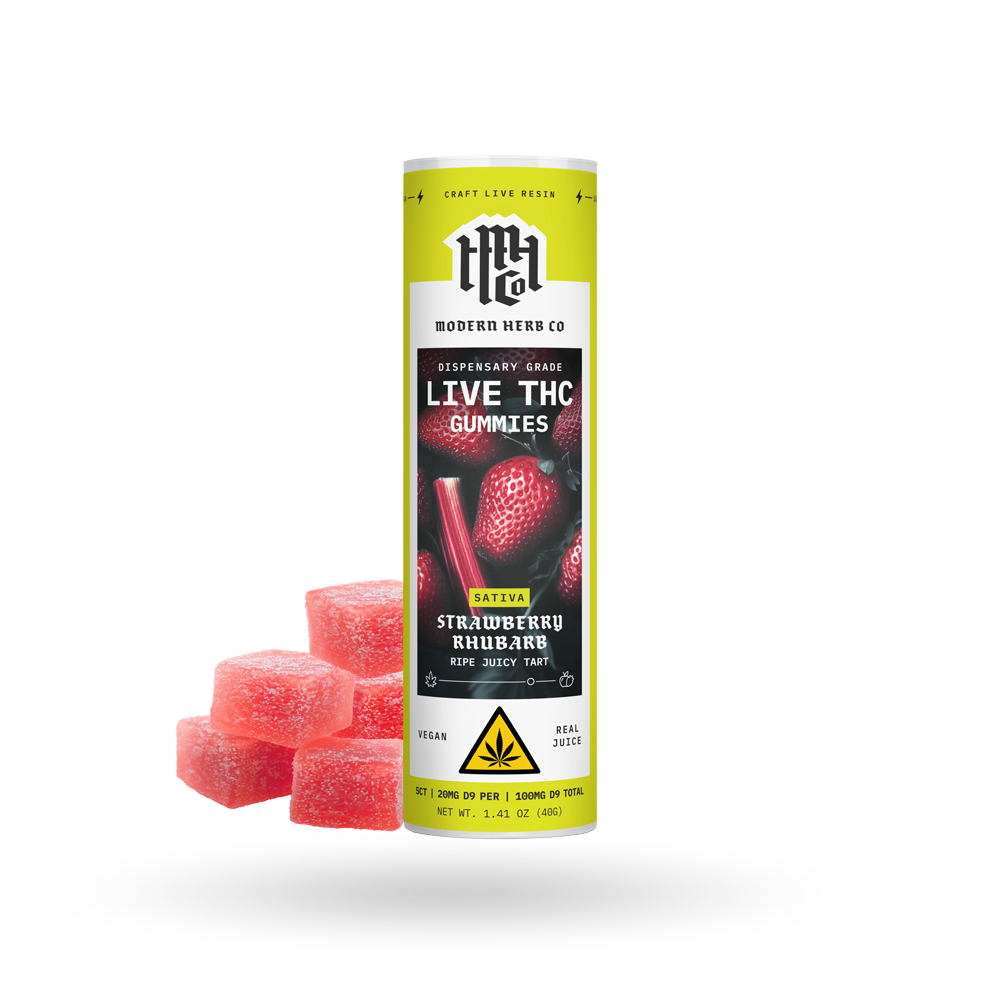 Modern Herb Co - 100mg Live Resin D9 THC Gummies - 5pk - 6ct