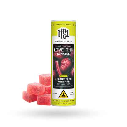 Modern Herb Co - 100mg Live Resin D9 THC Gummies - 5pk - 6ct