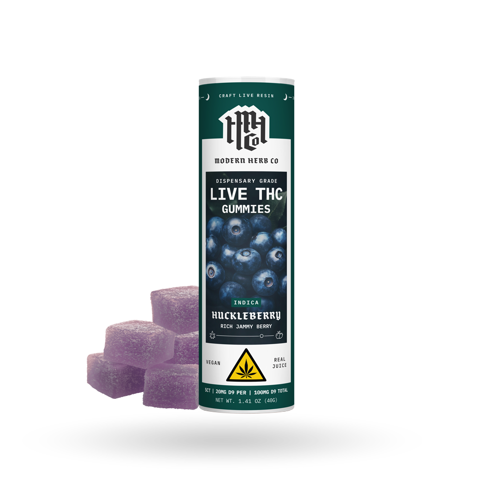Modern Herb Co - 100mg Live Resin D9 THC Gummies - 5pk - 6ct