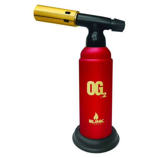 Blink OG2 Dual Flame Butane Torch Lighters - Assorted Colors