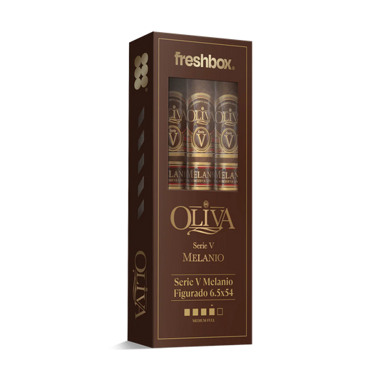 Oliva Serie V Melanio Figurado 6.5x54 FreshBox Cigars - 3pk - 6ct