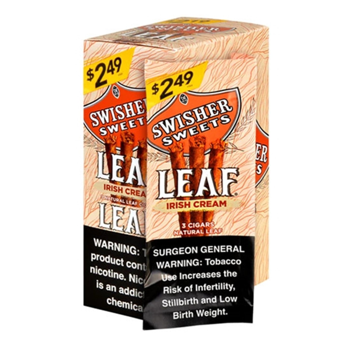 Swisher Sweets Leaf Cigars (3/$2.49) - 3pk - 10ct