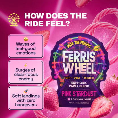 Ferris Wheel Kanna Party Tabs - 2pk - 20ct