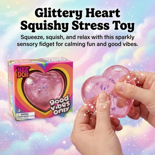Squish Toy - 12ct - Squeeze Hearts