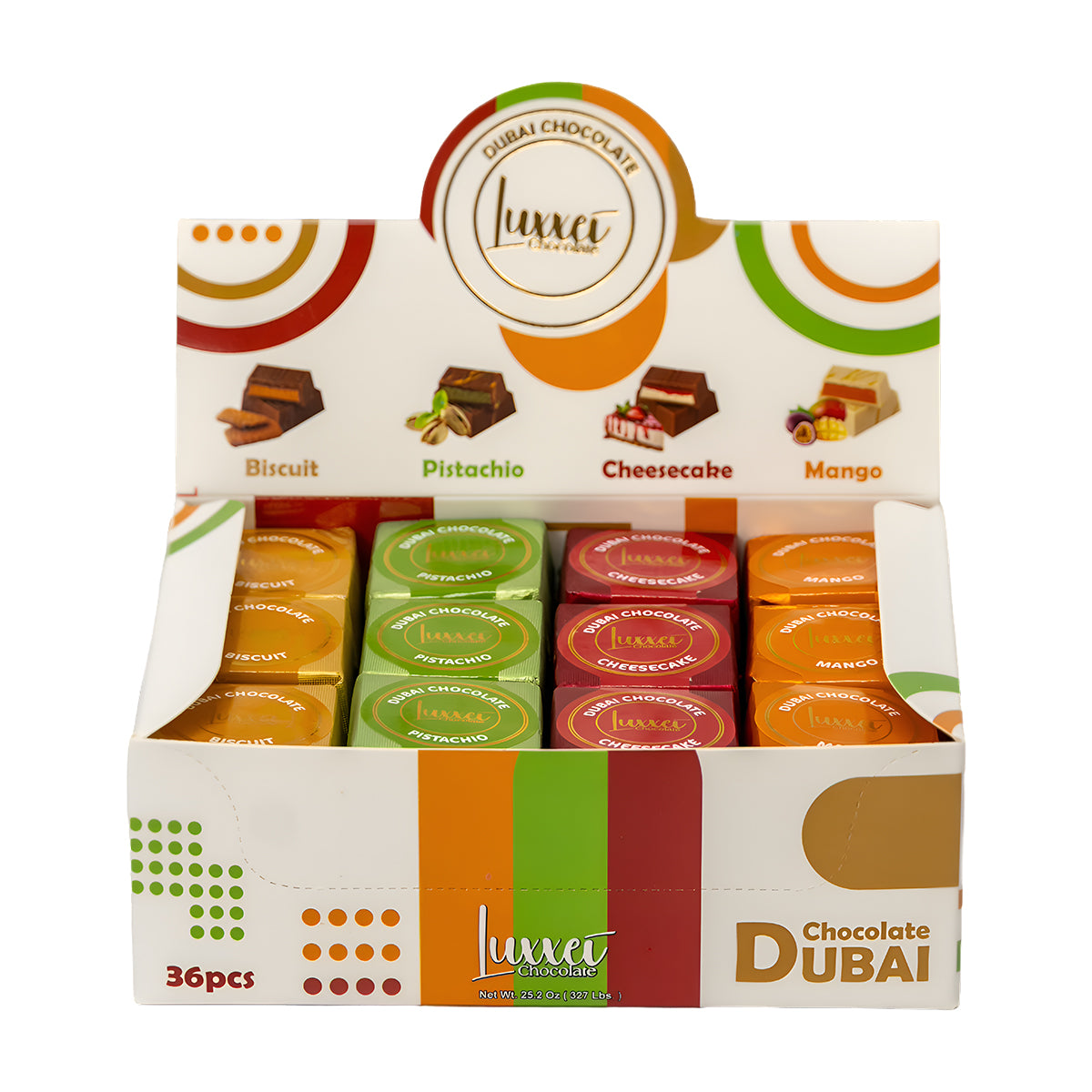 Luxxei Dubai Chocolate - 36ct