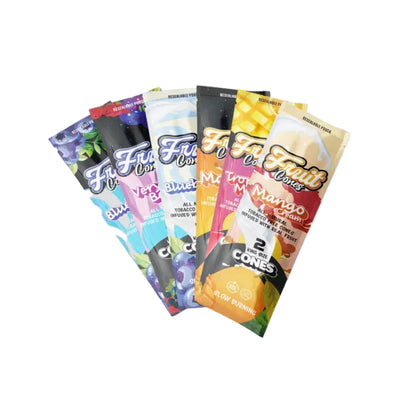Fruit Cones - King Size - 2pk - 10ct