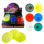 Grinder - Plastic - Asst - 58mm - 3pc - 24ct [ GR044 ] +