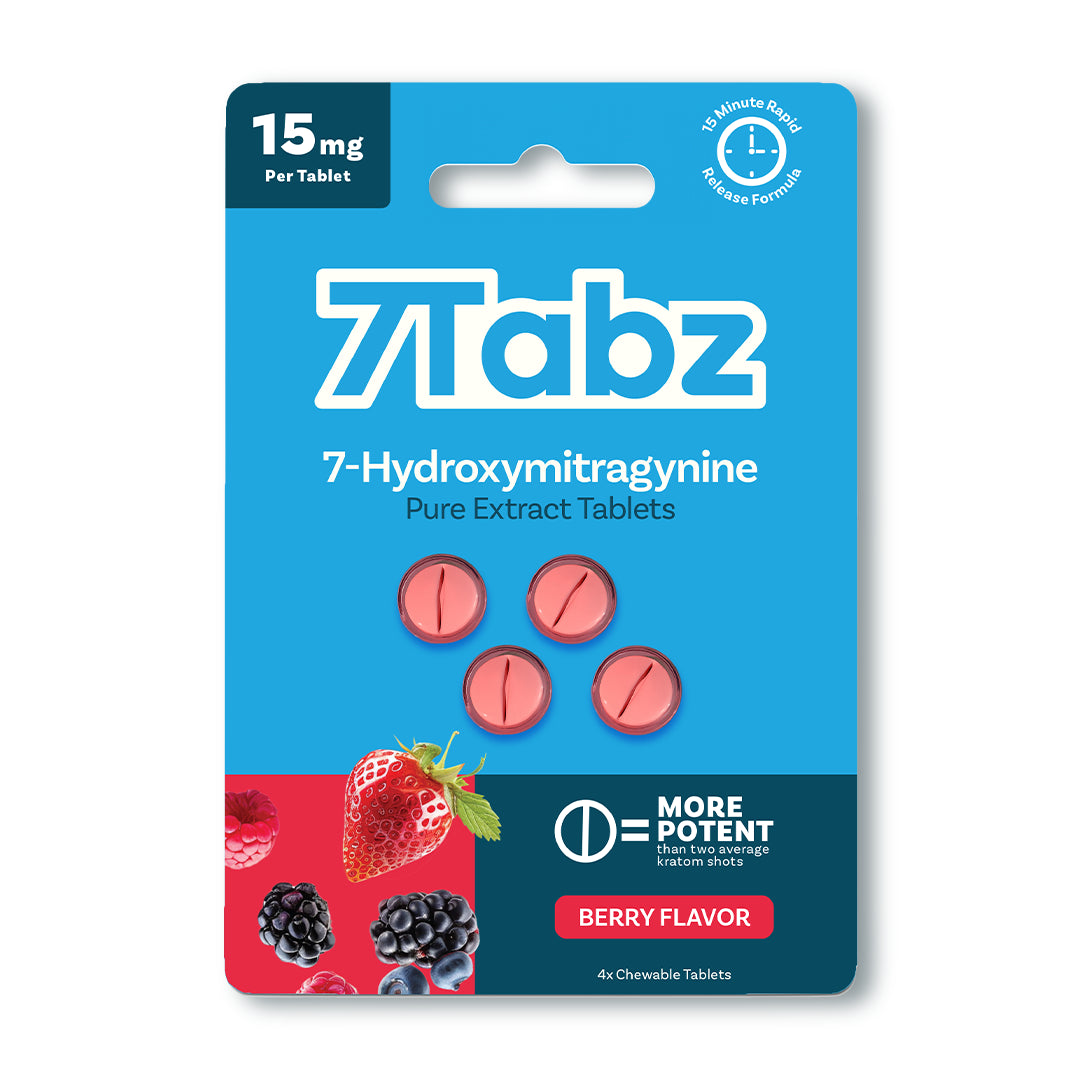 7Tabz - 7Hyrdoxy Tablets - 15mg - 4pk - 10ct