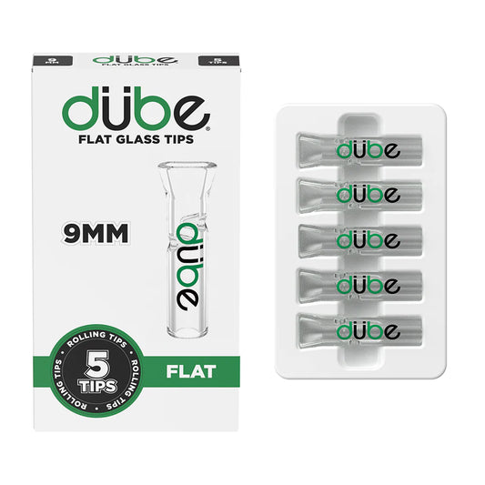 Dube Glass Tips - 5pk - 5ct - Assorted styles