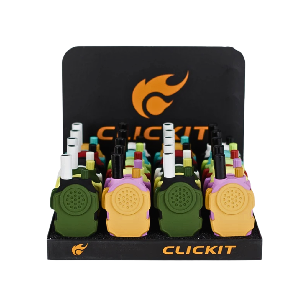 Clickit - Torch Lighter - Walkie Talkie - 20ct