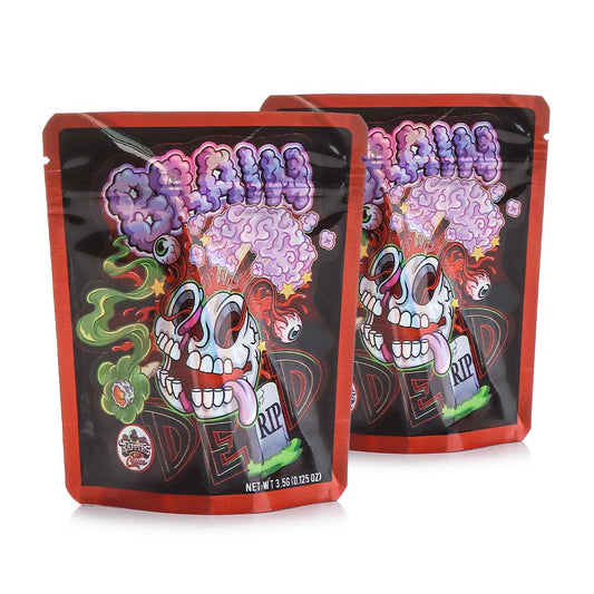 Mylar Bags - 3.5g - Designer Brain - 100ct [ CC023-129 ]