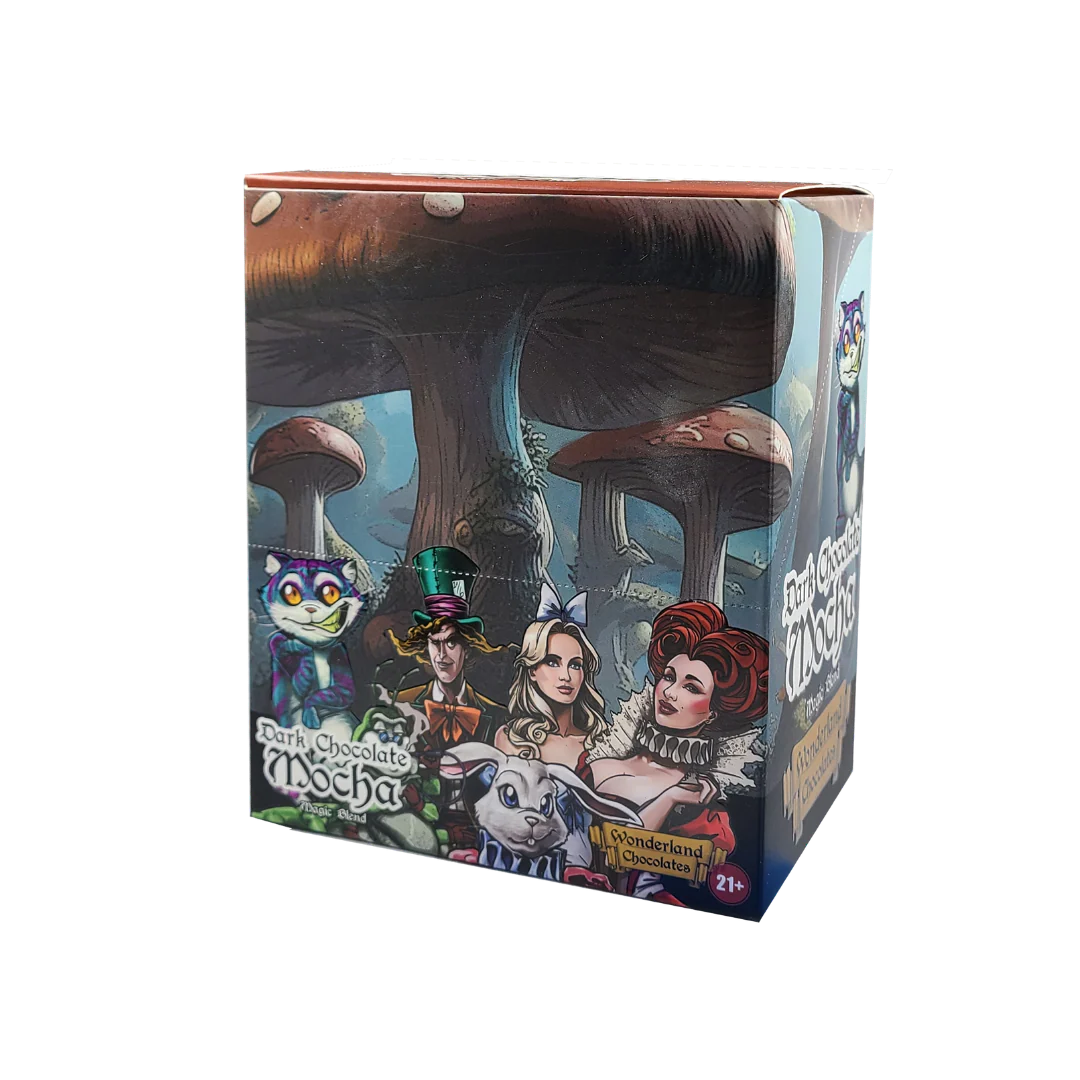 Wonderland Chocolates - Mushroom Chocolate - 12ct