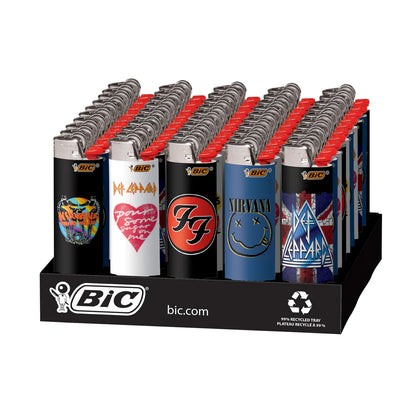 Bic - Lighters - Rock Bands - 50ct