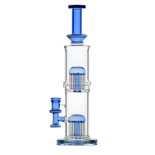 WP - 14" Double Tree Perc - Black [ LG003 ] +