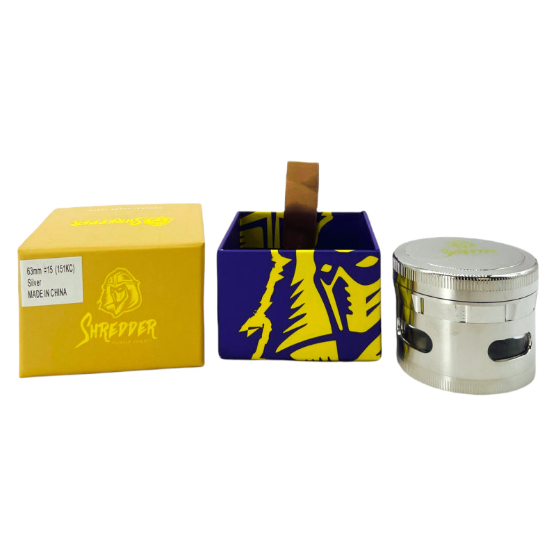 Shredder Grinder (4pc) - 63mm - Asst. - 151KC #15