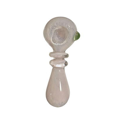 Hand-Blown Glass Teardrop Pipe