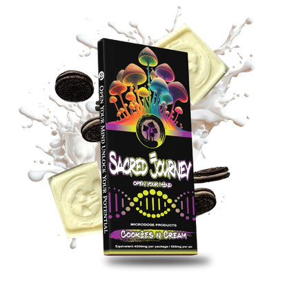 Sacred Journey - Mushroom Chocolate Bars - 6ct